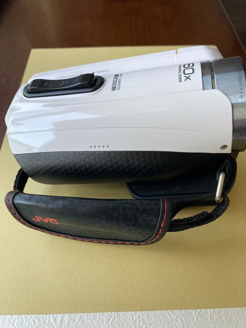 JVC フルHD ビデオカメラ 60倍ズーム 防水　専用ケース付き