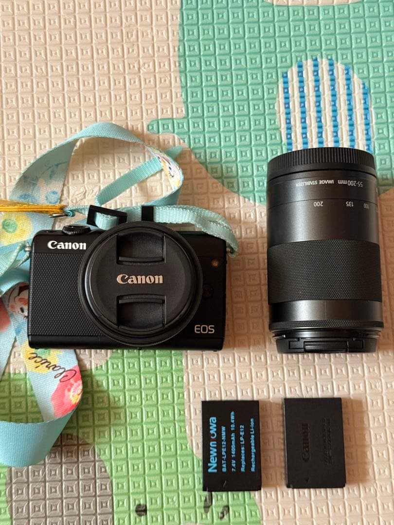 Canon EOS ミラーレスカメラ 望遠レンズ付き