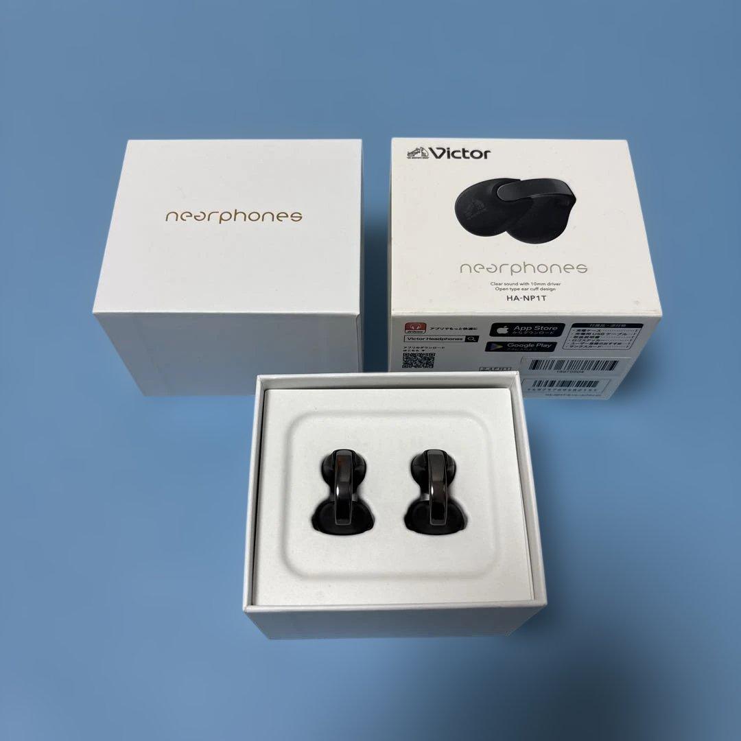 Victor ワイヤレスイヤホン　HA-NP1T-B ブラック