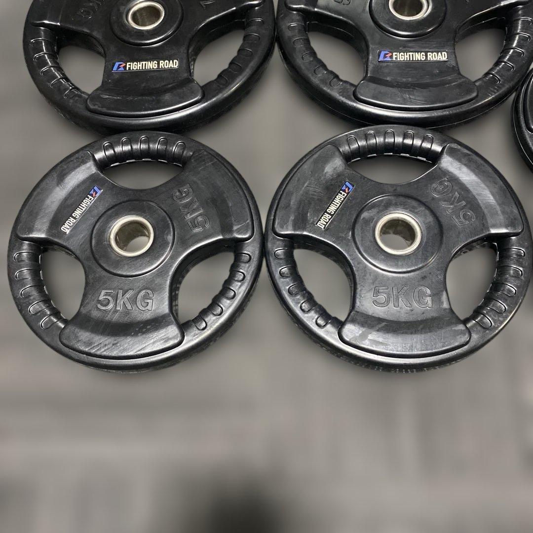 バーベルプレートセット。ファイティングロード