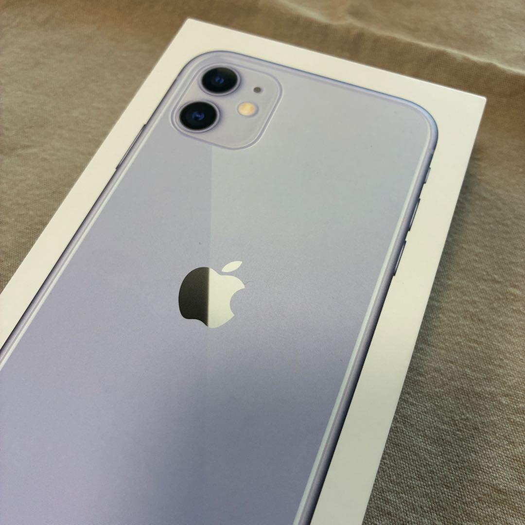 中古iPhone11 128GB 本体　箱付　美品　simフリー