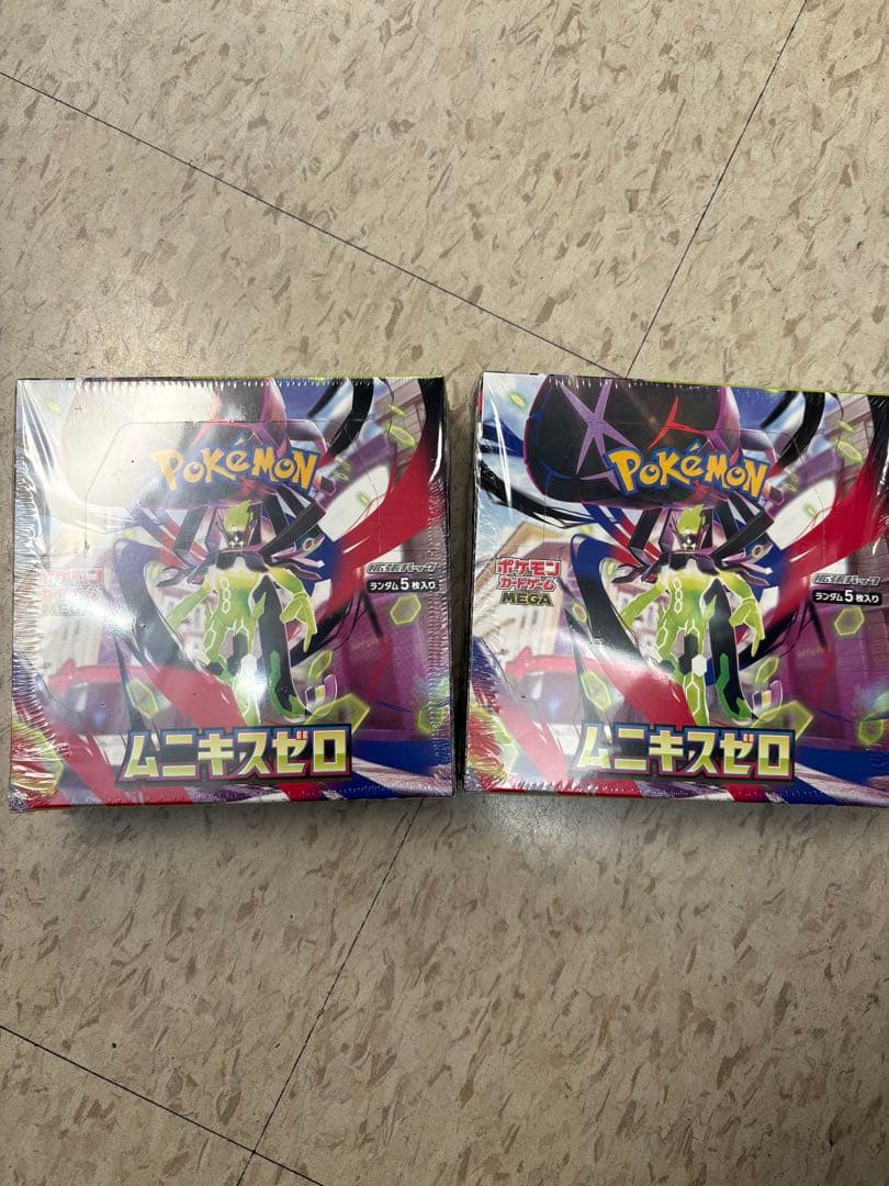 ポケモンカード　ムニキスゼロ　シュリンク付き