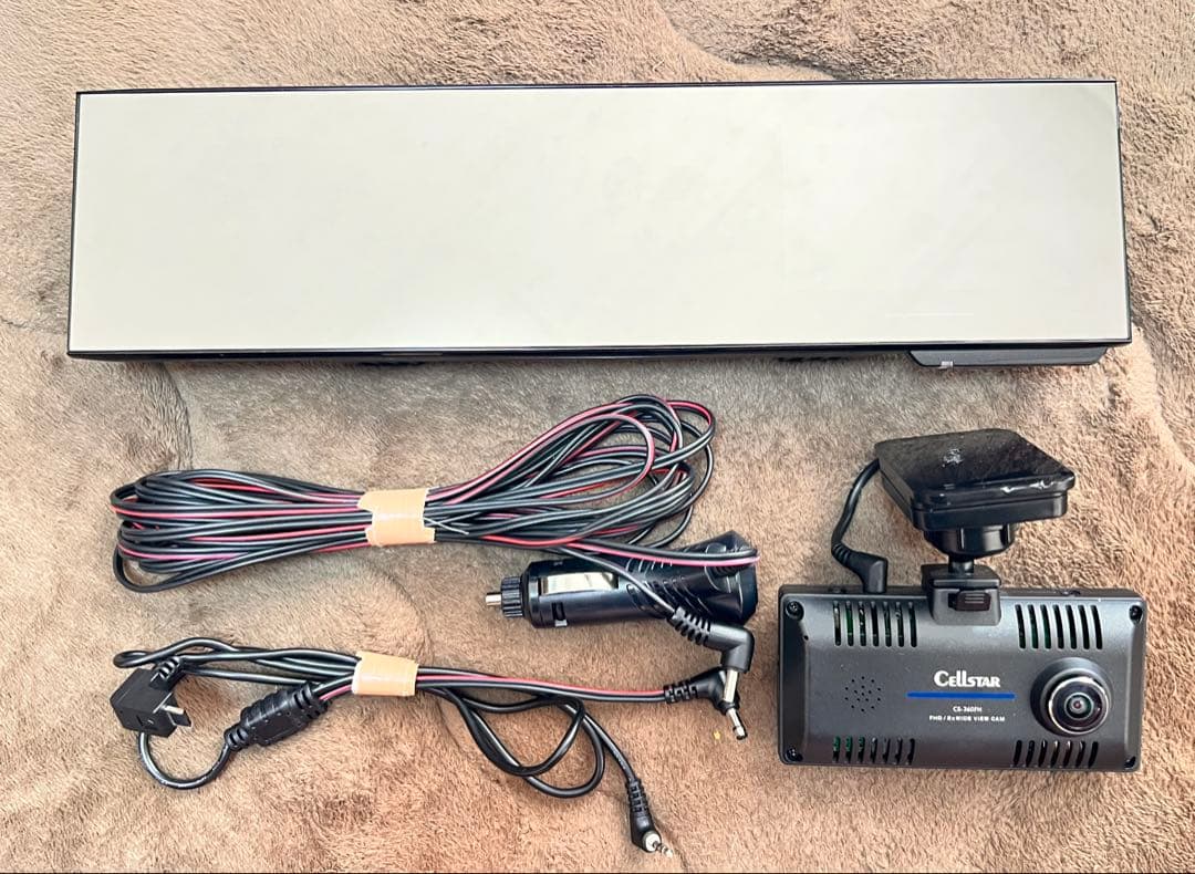 セルスター CS-360FH 360° ドラレコAR-393GM レーダー探知機