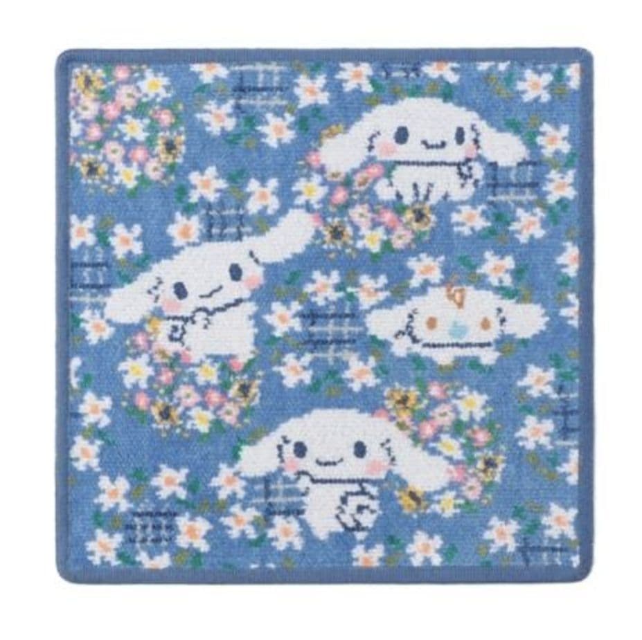 新品未開封　フェイラー × シナモロール　シュニール織ハンカチ　３枚セット