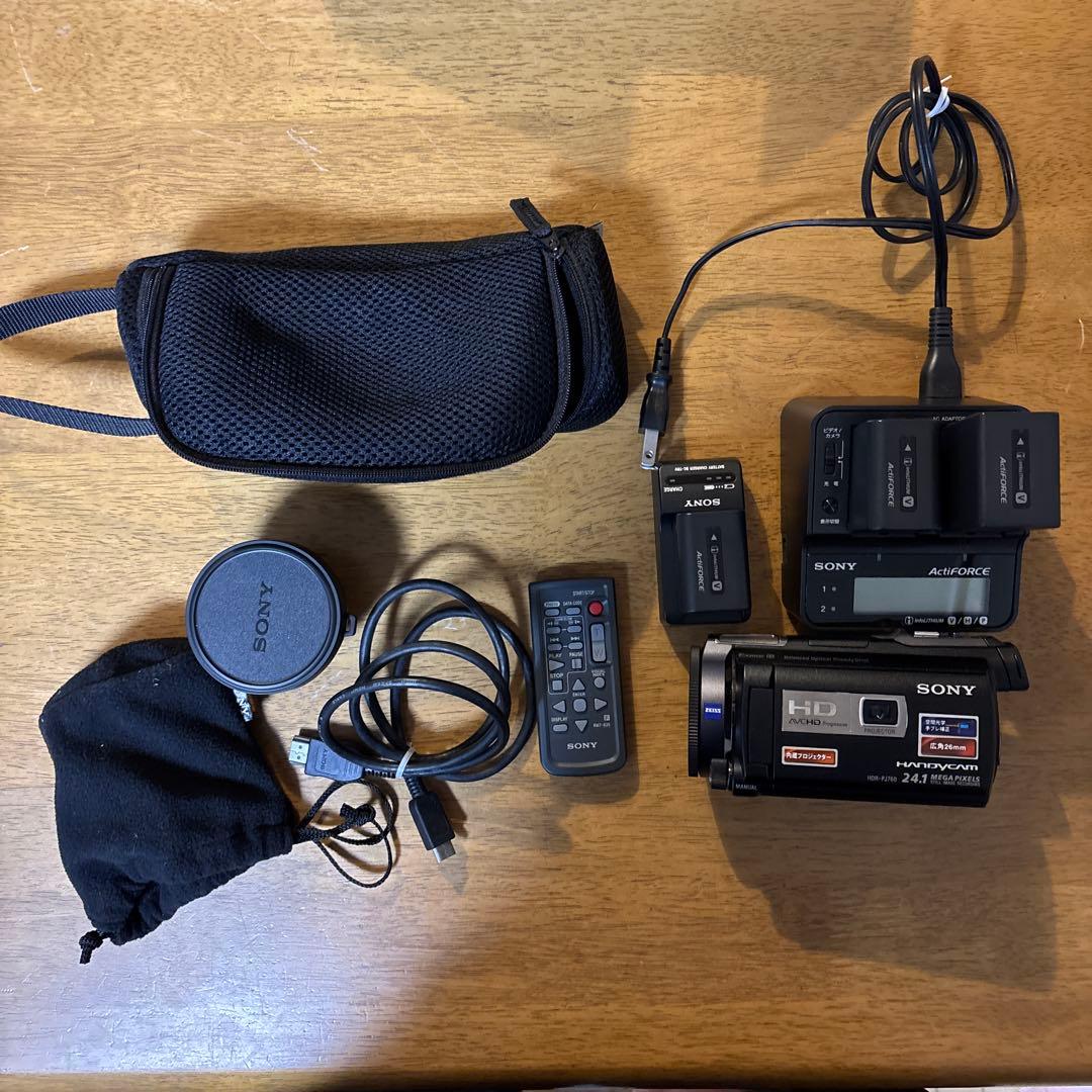 SONY HDR-PJ760V 完動品　デジタルビデオカメラ