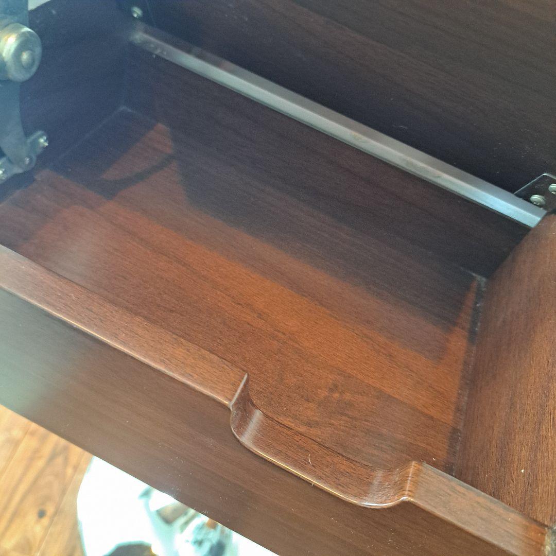 ヴィンテージ　ドレッサー　昭和レトロ　ミッドセンチュリー　スペースエイジ　茶色