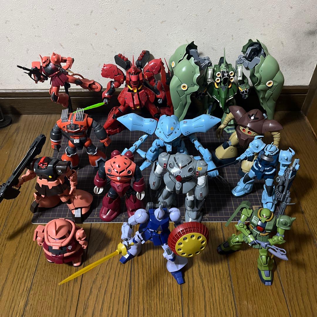 【まとめ売り】HG ガンプラ ジオン機体 13体セット