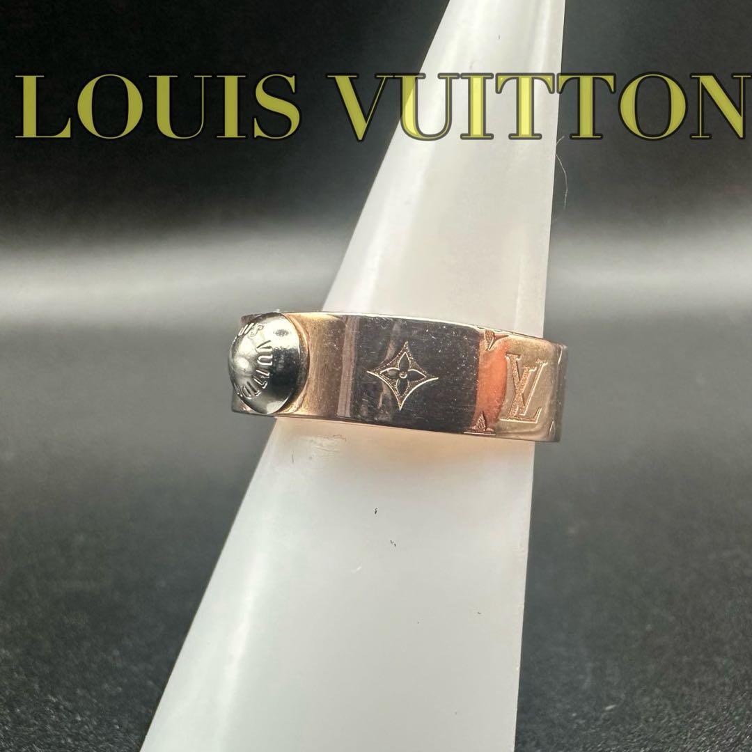 極美品✨　ルイヴィトン　リング　指輪　M00213　ロゴ　刻印　1611