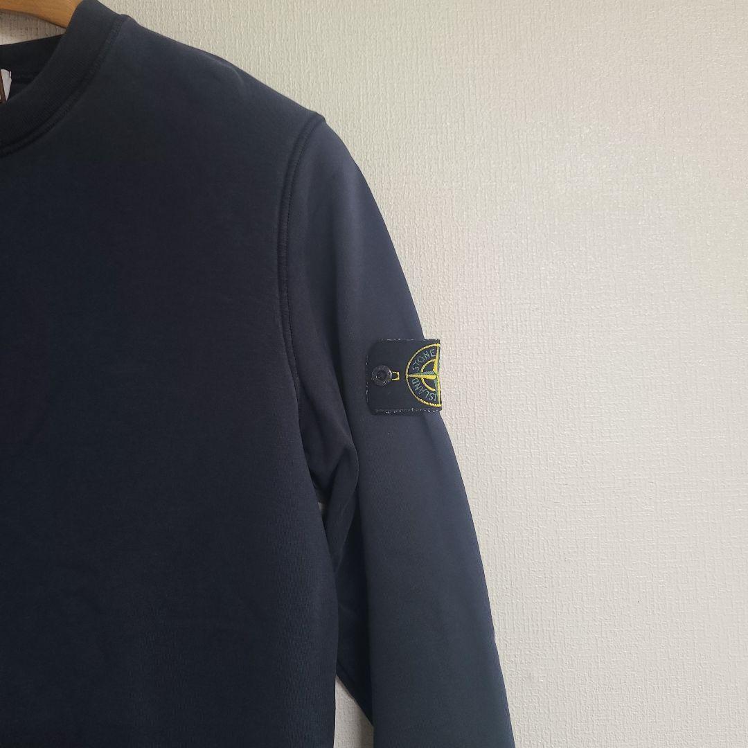 stone ストーンアイランド 濃紺 スウェット 厚手 L ネイビー