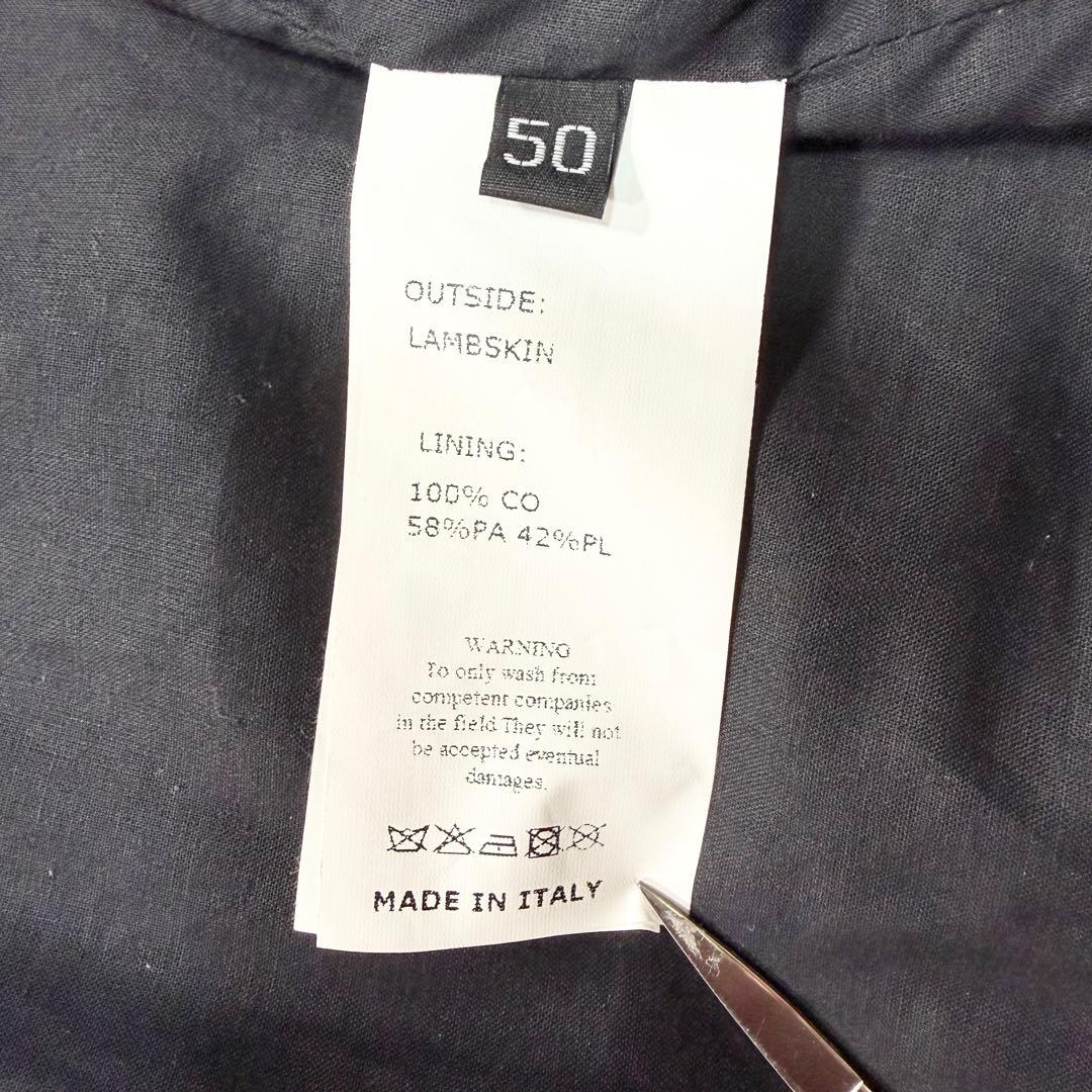 ✨美品✨希少カラー✨EMMETI JURI 　ゴールドジップ　羊革　イタリア製