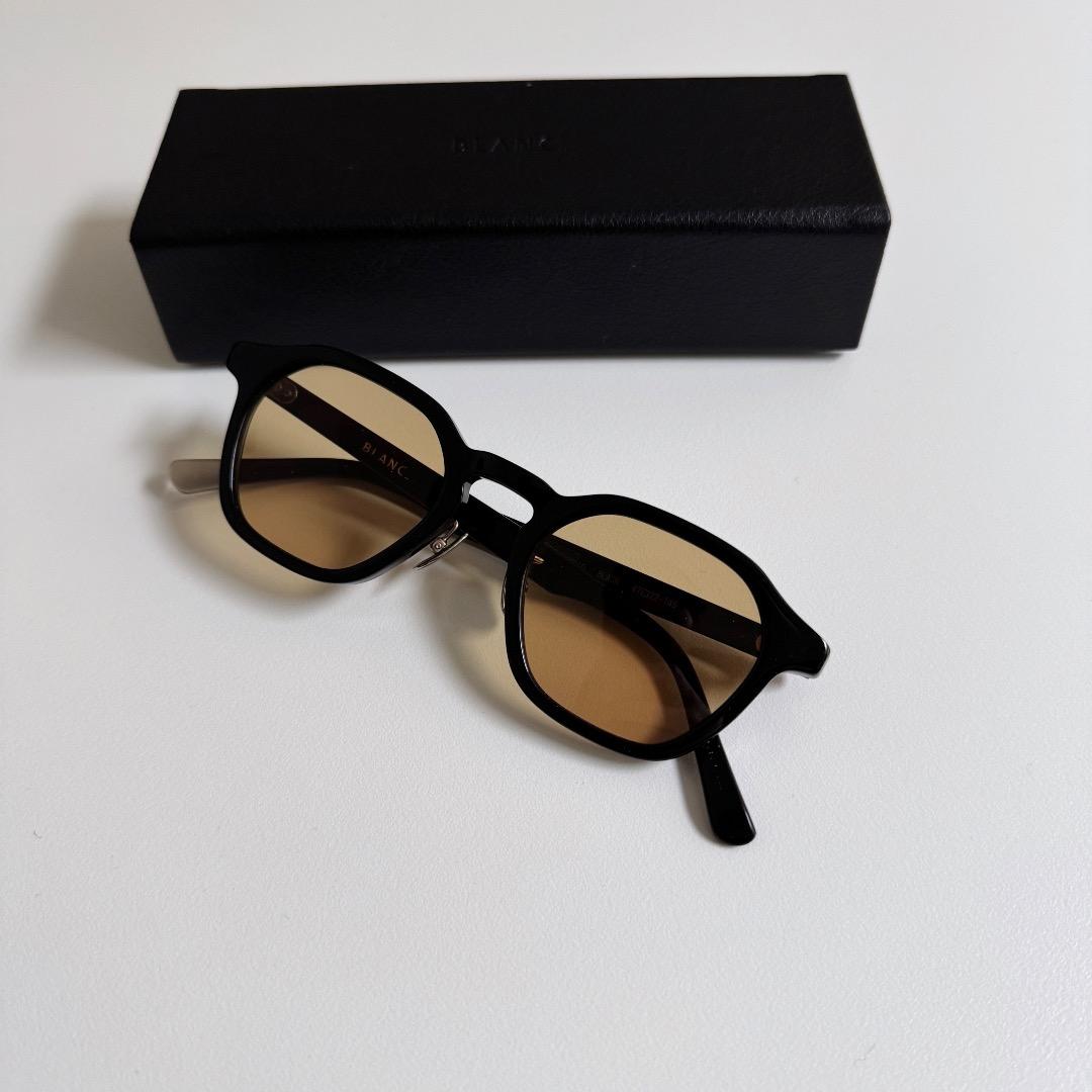 廃盤色 BLANC.. BM010 サングラス メガネ カラーレンズ ブラック