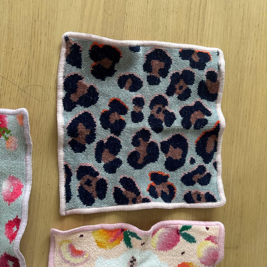 ラブラリーバイフェイラー　タオルハンカチ5枚セット　中古！！