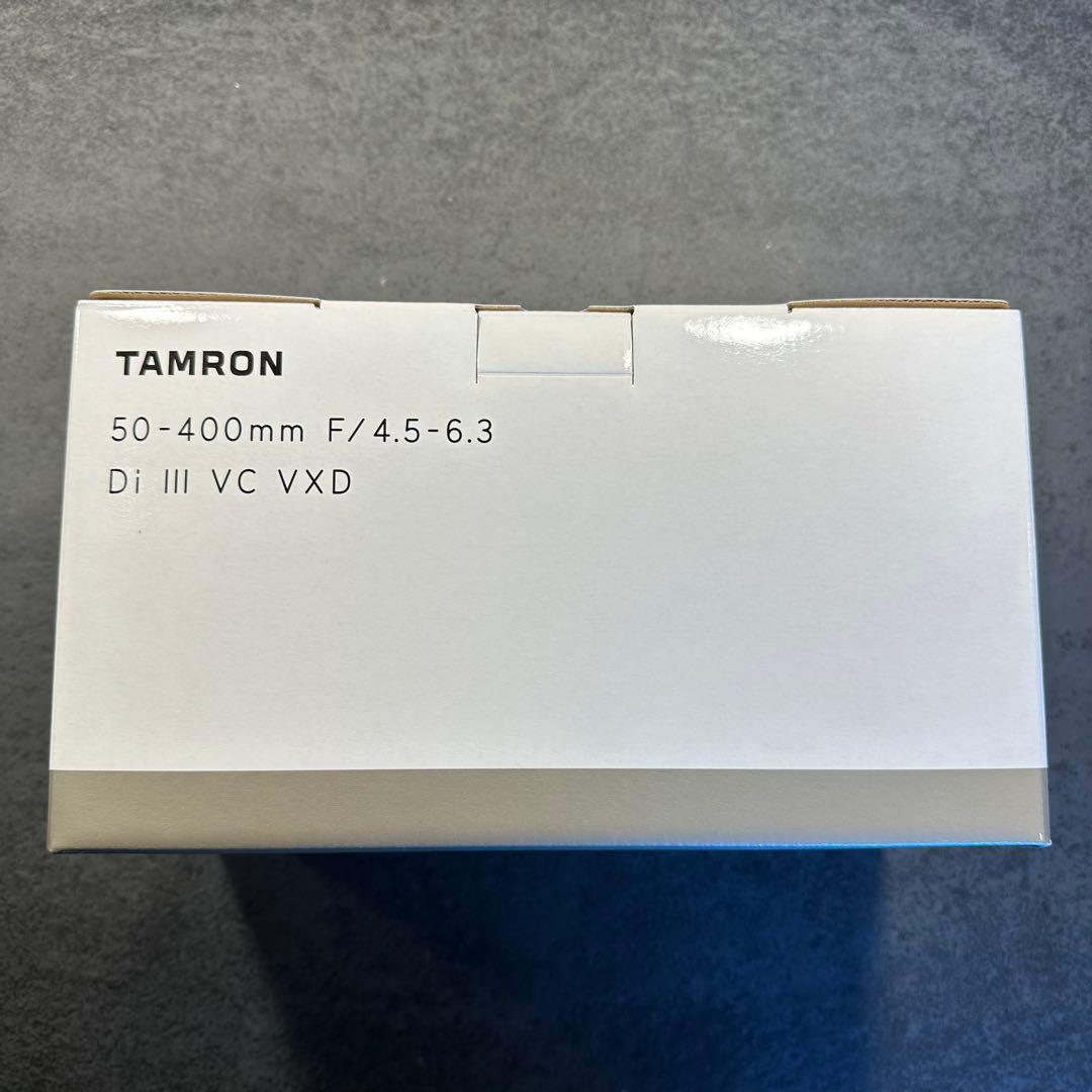 新品　タムロン 50-400mm F/4.5-6.3 Di III VC VXD