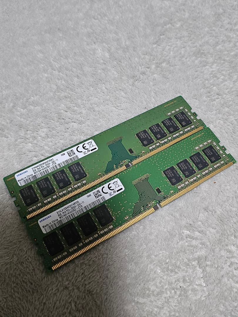SAMSUNG DDR4 2666 8GB ×2 計 16GB　(CTD)
