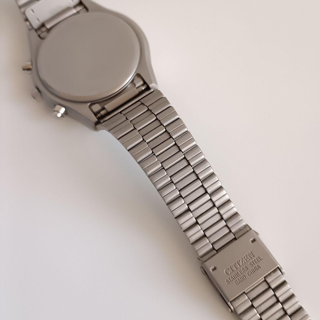 CITIZEN　シチズン　レコードレーベル　ソーラー腕時計　箱・取説・保証書付