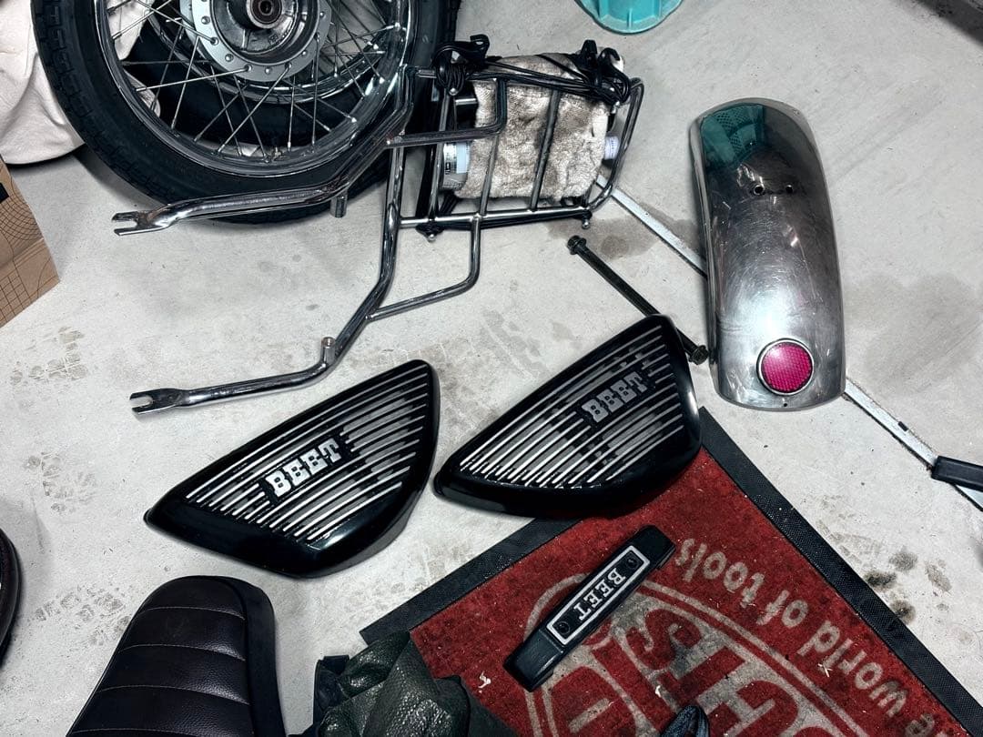 KH マッハ用 リアキャリア