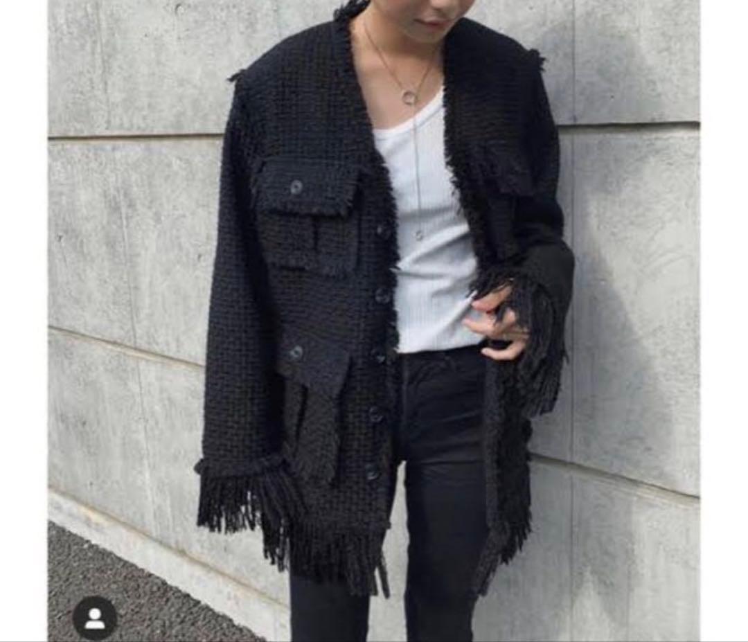 専用perverze パーバーズ クラッシュツイードジャケット