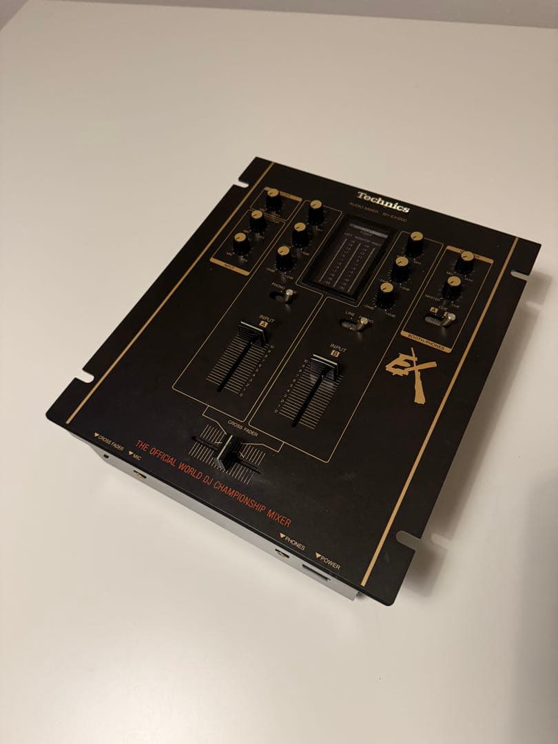 technics sh-ex1200 DJミキサー、ACケーブルなし。