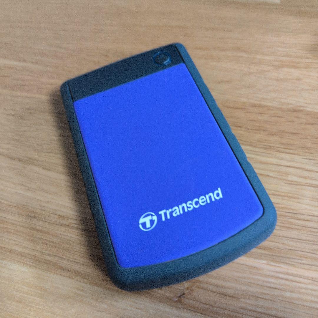 Transcend ポータブルHDD 4TB TS4TSJ25H3P 紫