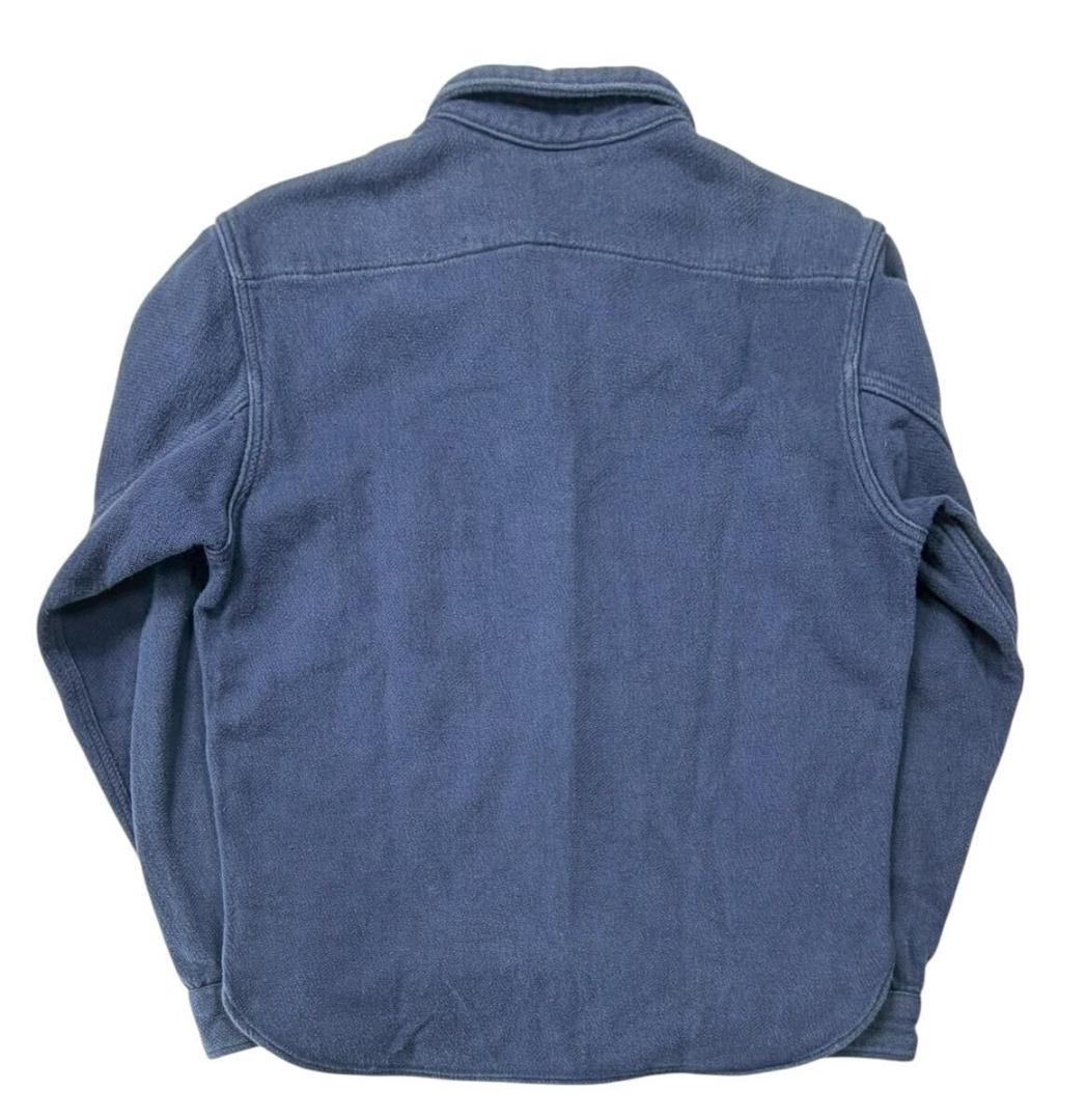 TENDEROIN テンダーロイン ヘビーコットン 長袖シャツ ネイビー M