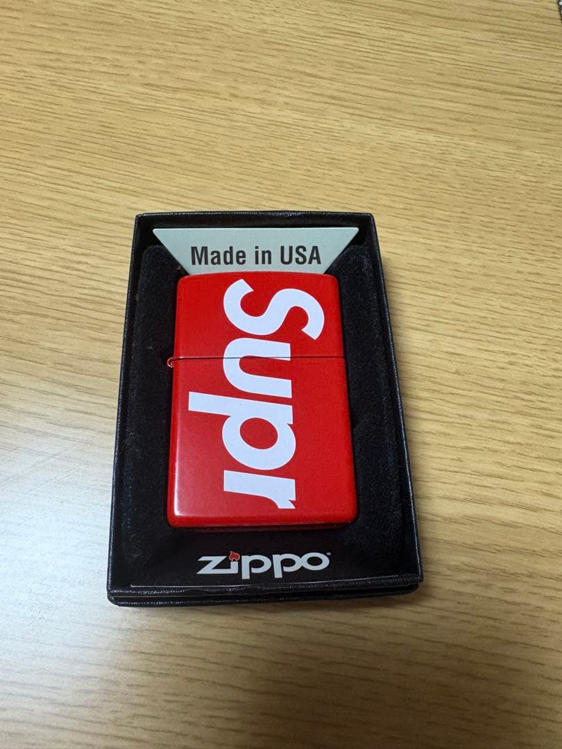 Zippo Supreme レッドライター 本体
