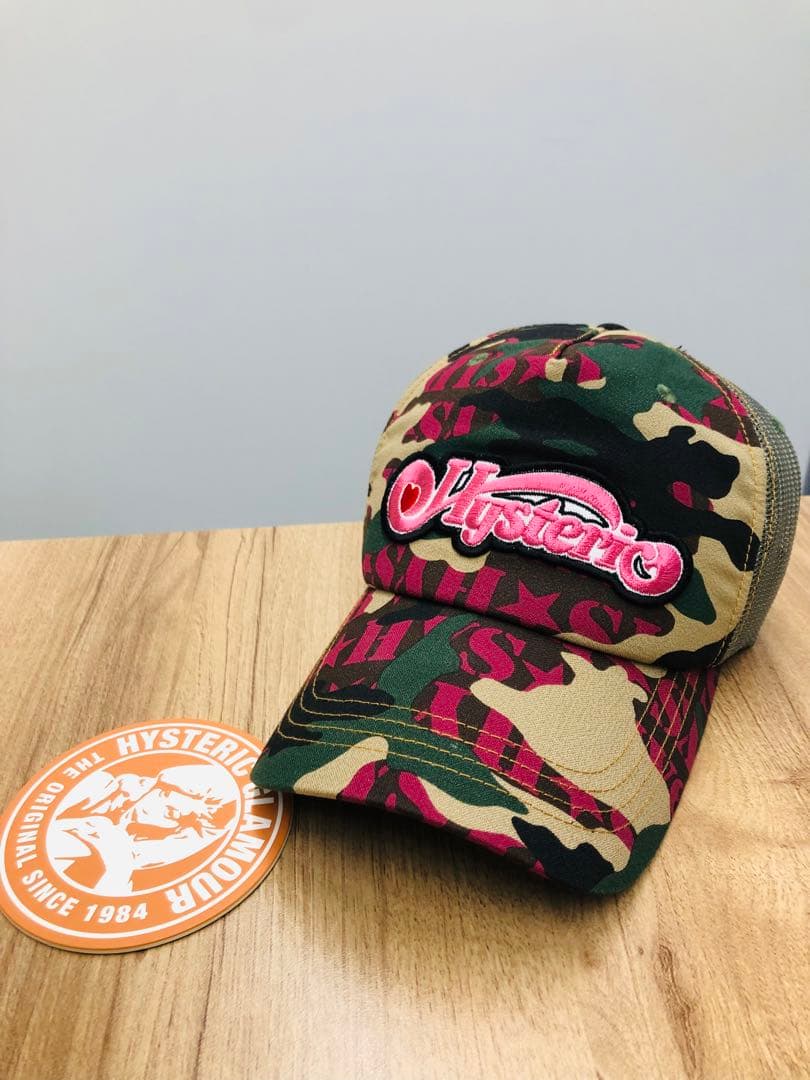 新品未使用 HYSTERIC GLAMOUR 迷彩キャップ