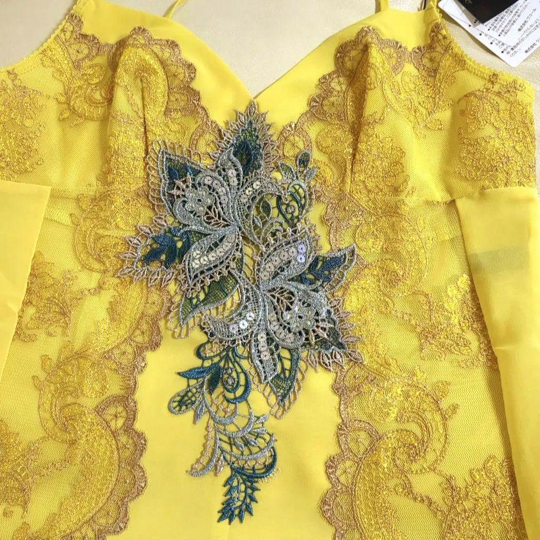 ワコール サルート プレステージ 14G スリップ М 黄系 新品