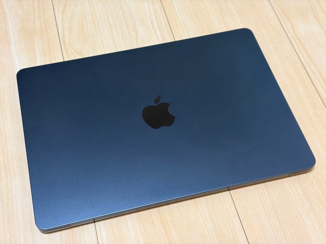 美品　M3 MacBook Air 16GB 256GB ミッドナイト　100%