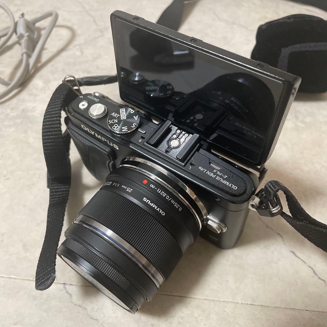 Olympus PEN lite e-pl5ミラーレス一眼カメラ M.Zuiko