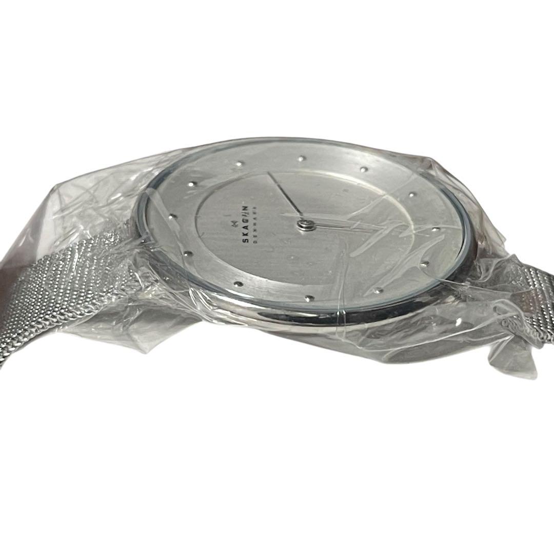 SKAGEN シルバー ミニマリスト時計 箱付き