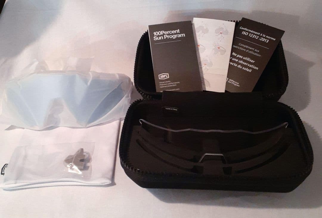 たかはーしー 100% SPEEDCRAFT クリア ブルー