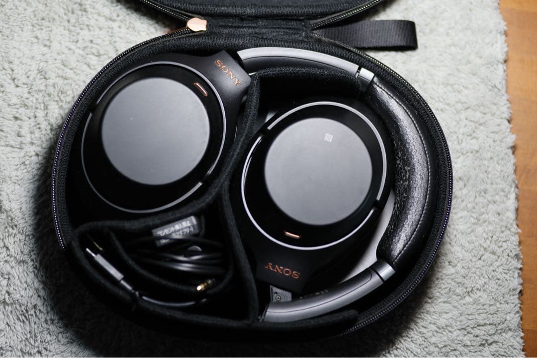 SONY ワイヤレスヘッドホン WH1000xm3 ブラック