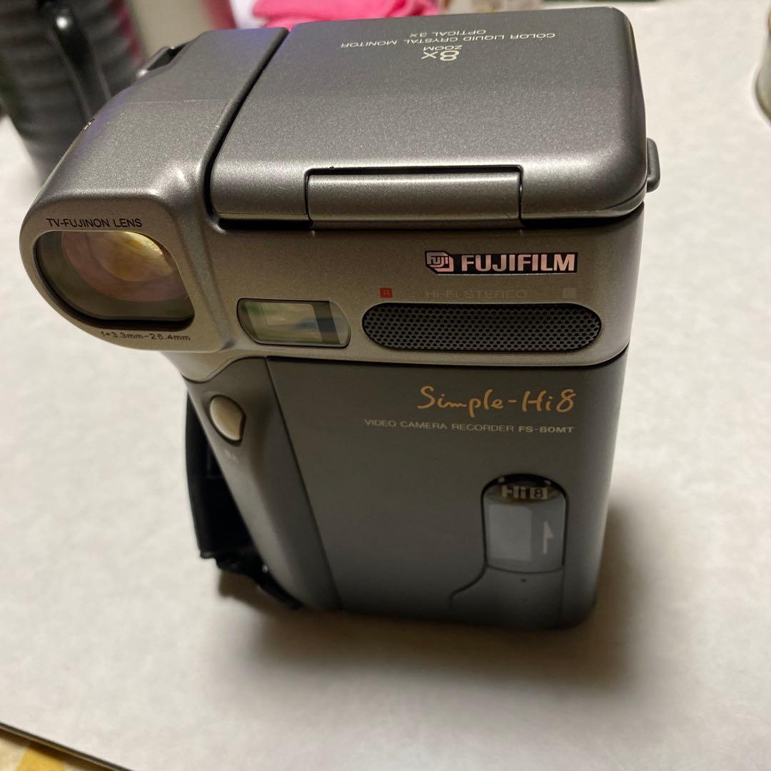 FUJIFILM Simple-Hi8 ビデオカメラ　FS-80MT ②