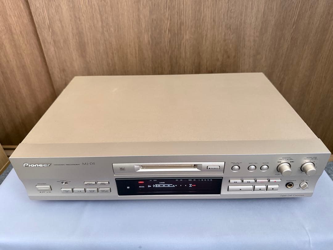 パイオニア　MDレコーダー　MJ-D5 リモコン有