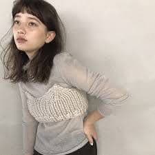 TAN × UNUSED タン ニット キャミソール ベスト ビスチェ