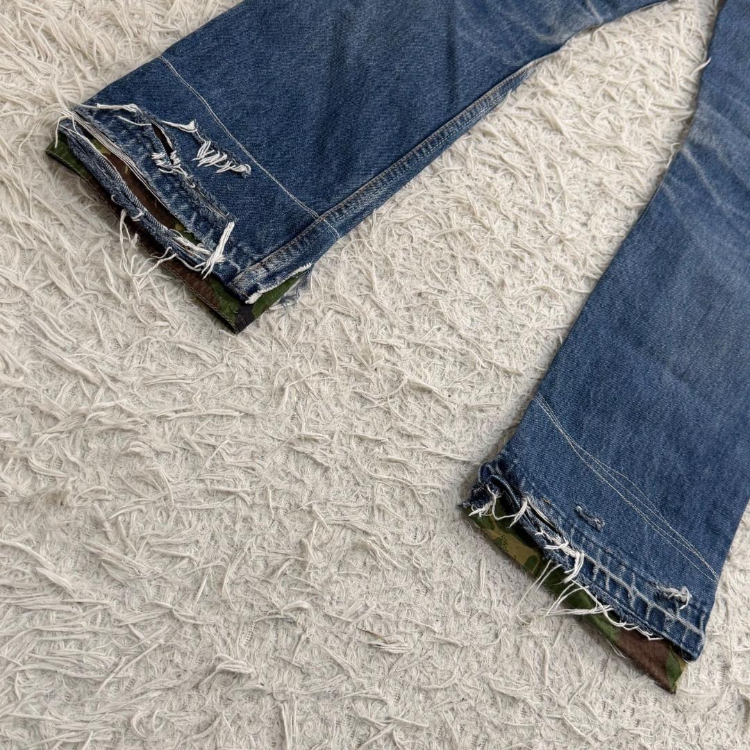 17116✨VINTI ANDREWS 再構築 リメイク ダメージ デニムパンツ
