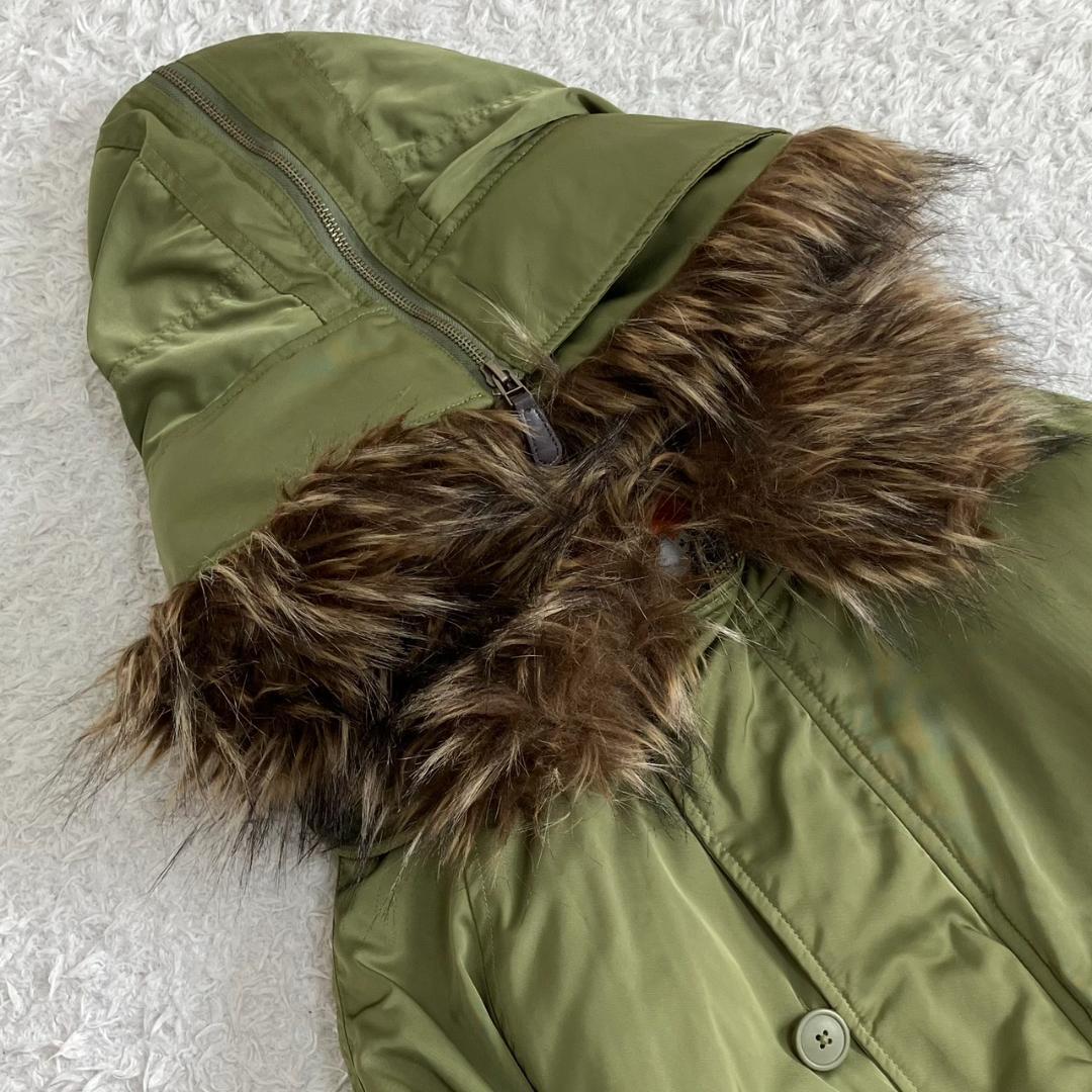 美品✨マウジー N-2B ミリタリージャケット 短丈 Y2K 平成 カーキ M