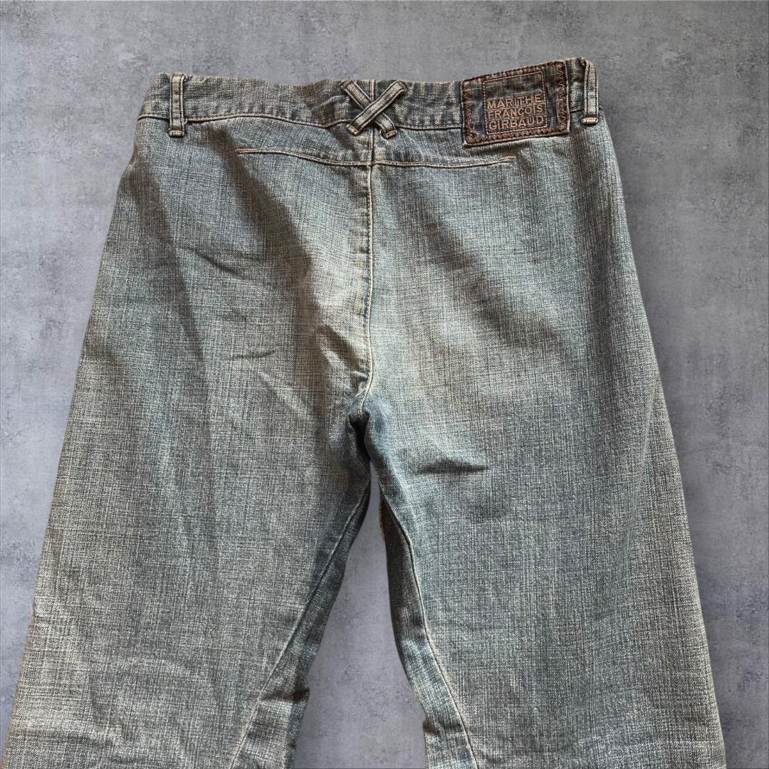 超貴重 名作 マリテフランソワジルボー ブーツカット デニム フレアデニム