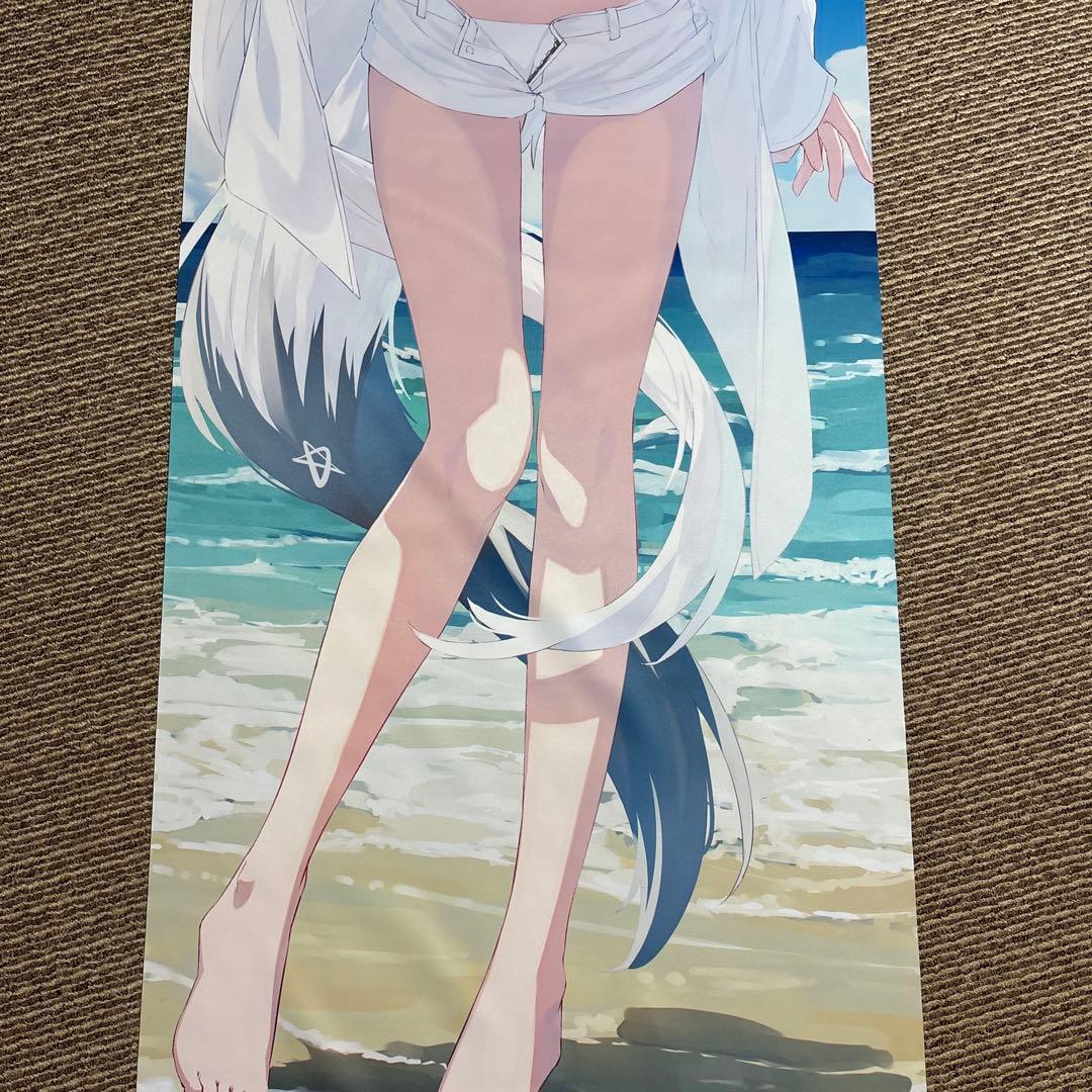 凪白みと 白上フブキ　タペストリー