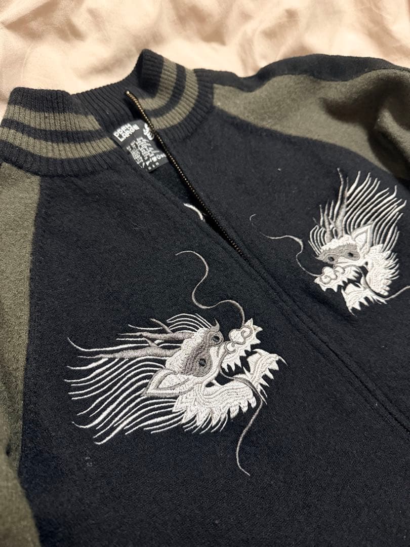 PPFM 虎 日本限定 スカジャン セーター vintage unisex 龍