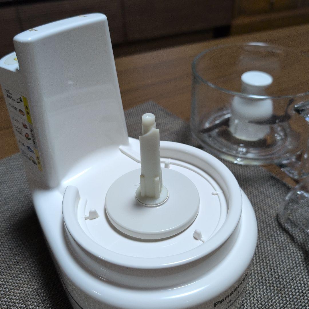 パナソニック フードプロセッサー MK-K81-W ホワイト 美品