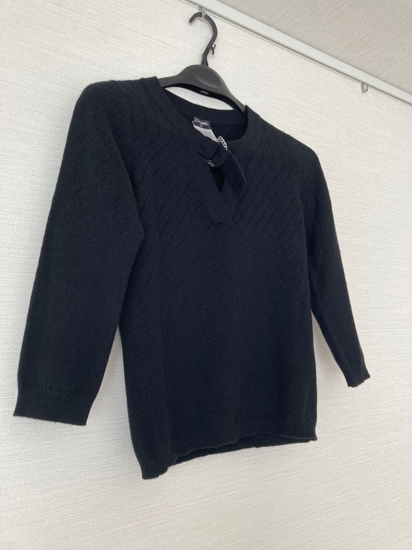 シャネル　ニット　カシミア100% トップス