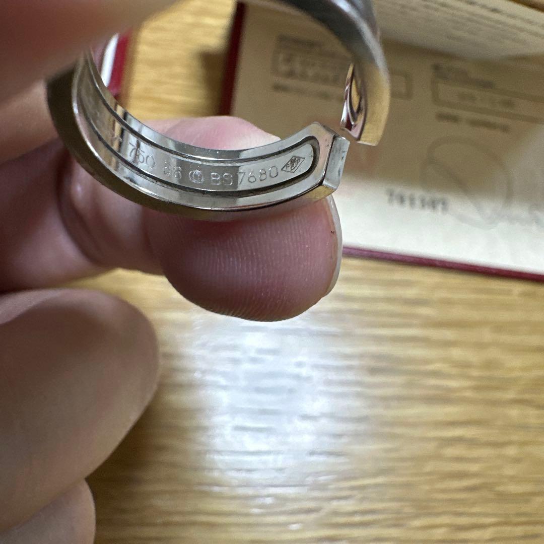 Cartier C2リング 750ゴールド サイズ56