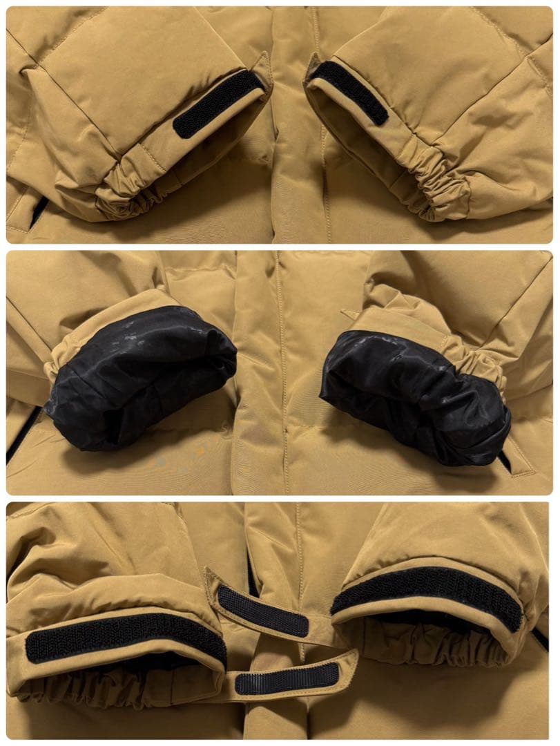 【美品】 SCHOTT BROS ダウンジャケット 肉厚 刺繍 ロゴ総柄 L相当