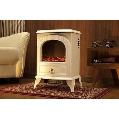 Nostalgie 暖炉型ファンヒーター ホワイト