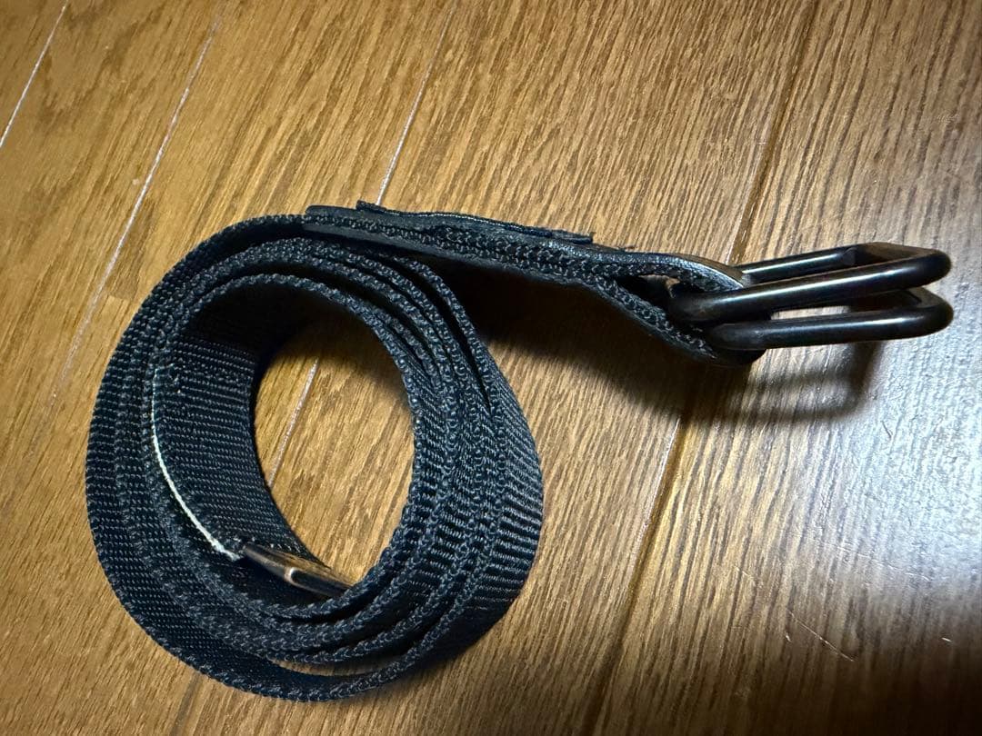 Nハリウッド × ポーター ベルト ブラック ダブルリング