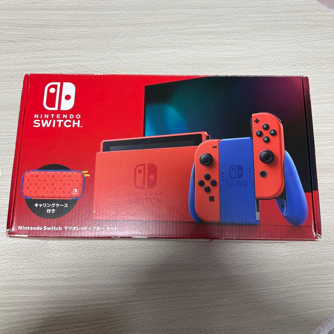 任天堂 Nintendo Switch マリオレッド×ブルー セット