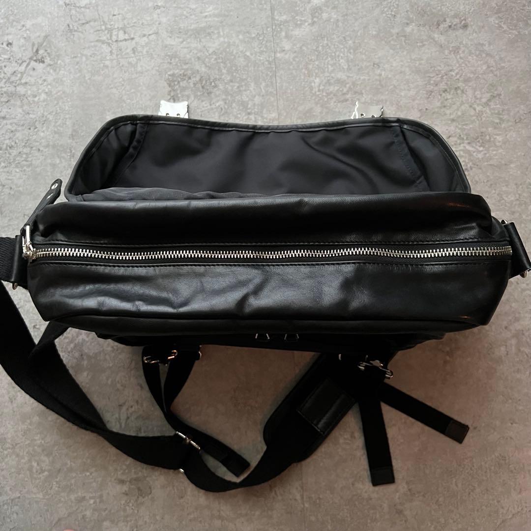 ☆美品☆ マスターピース メッセンジャーバッグ レザーバッグ 馬革