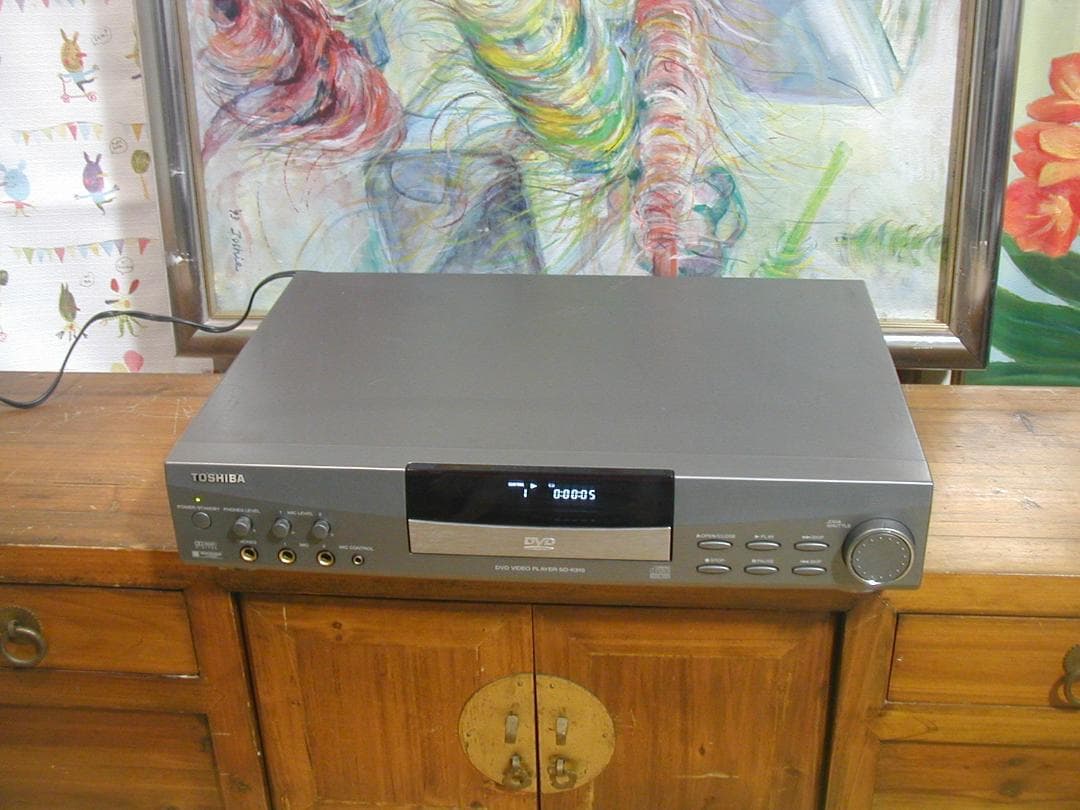 ★東芝 SD-K310J DVDプレーヤーです。当時93450円　リモコン★