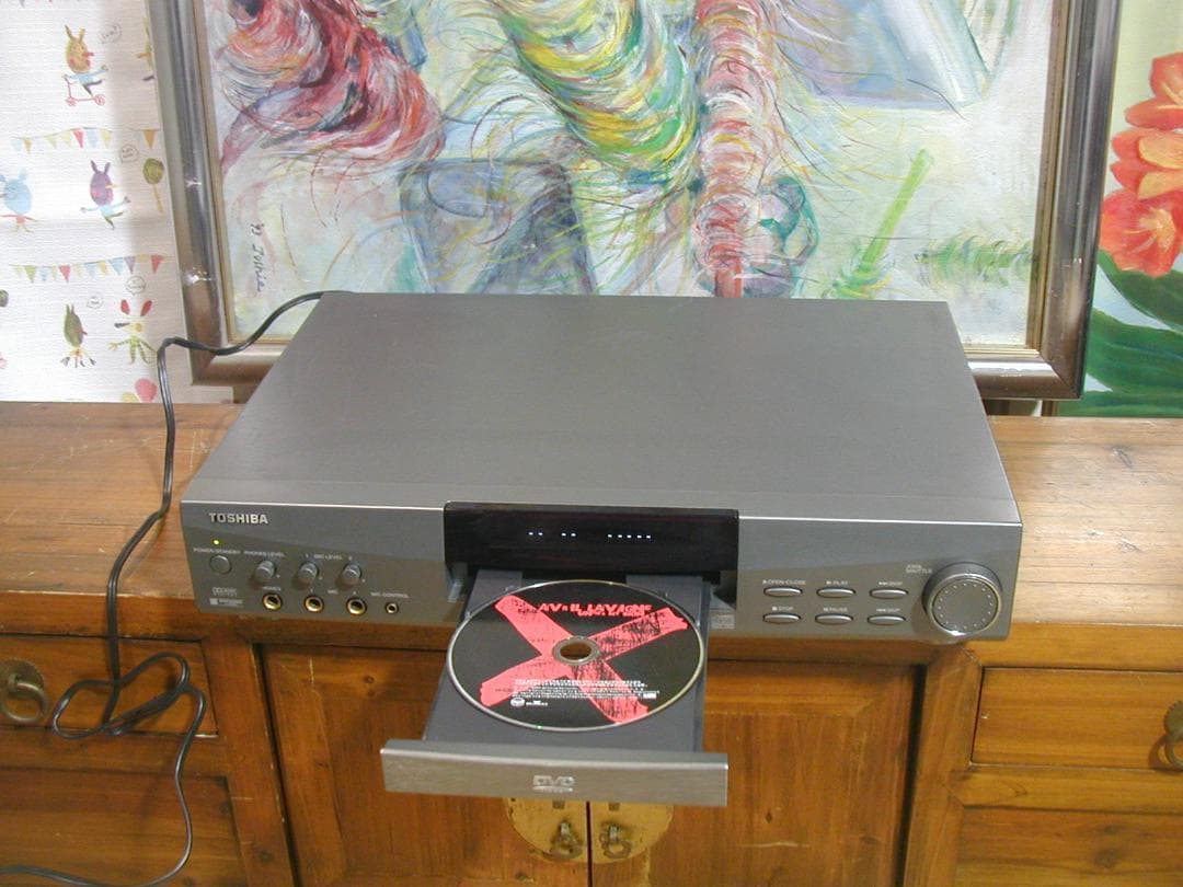 ★東芝 SD-K310J DVDプレーヤーです。当時93450円　リモコン★